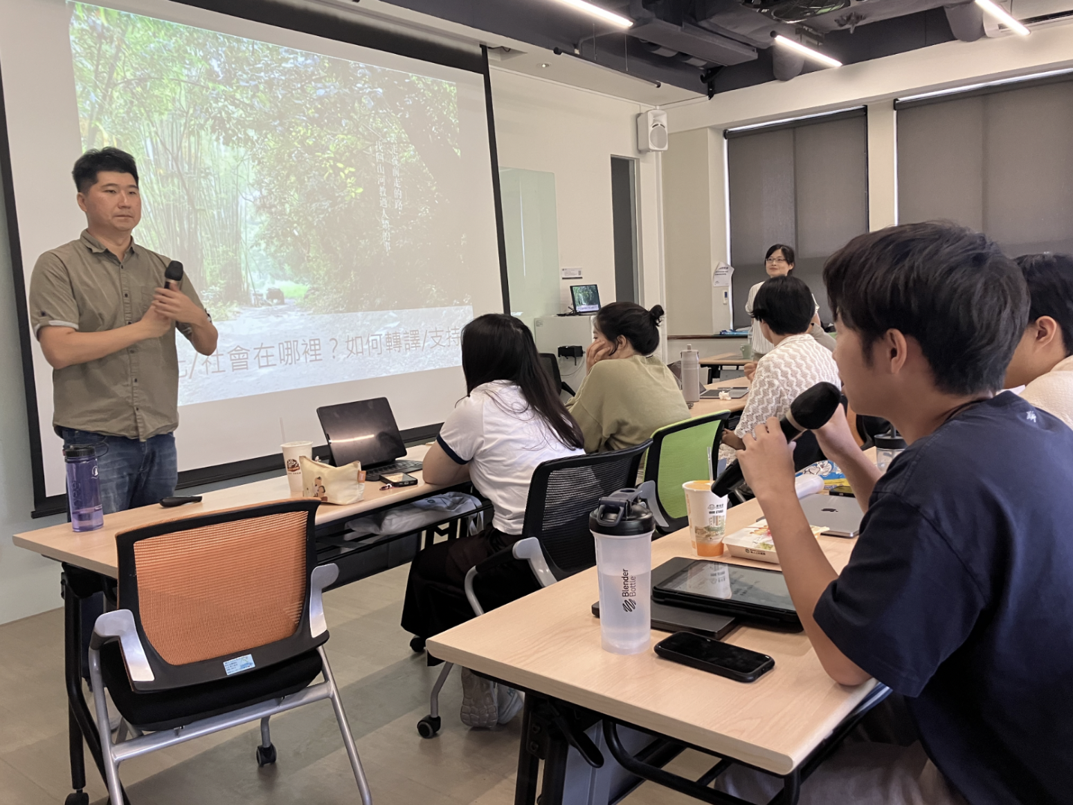 社創所學生提問(點擊全頁檢視)圖片