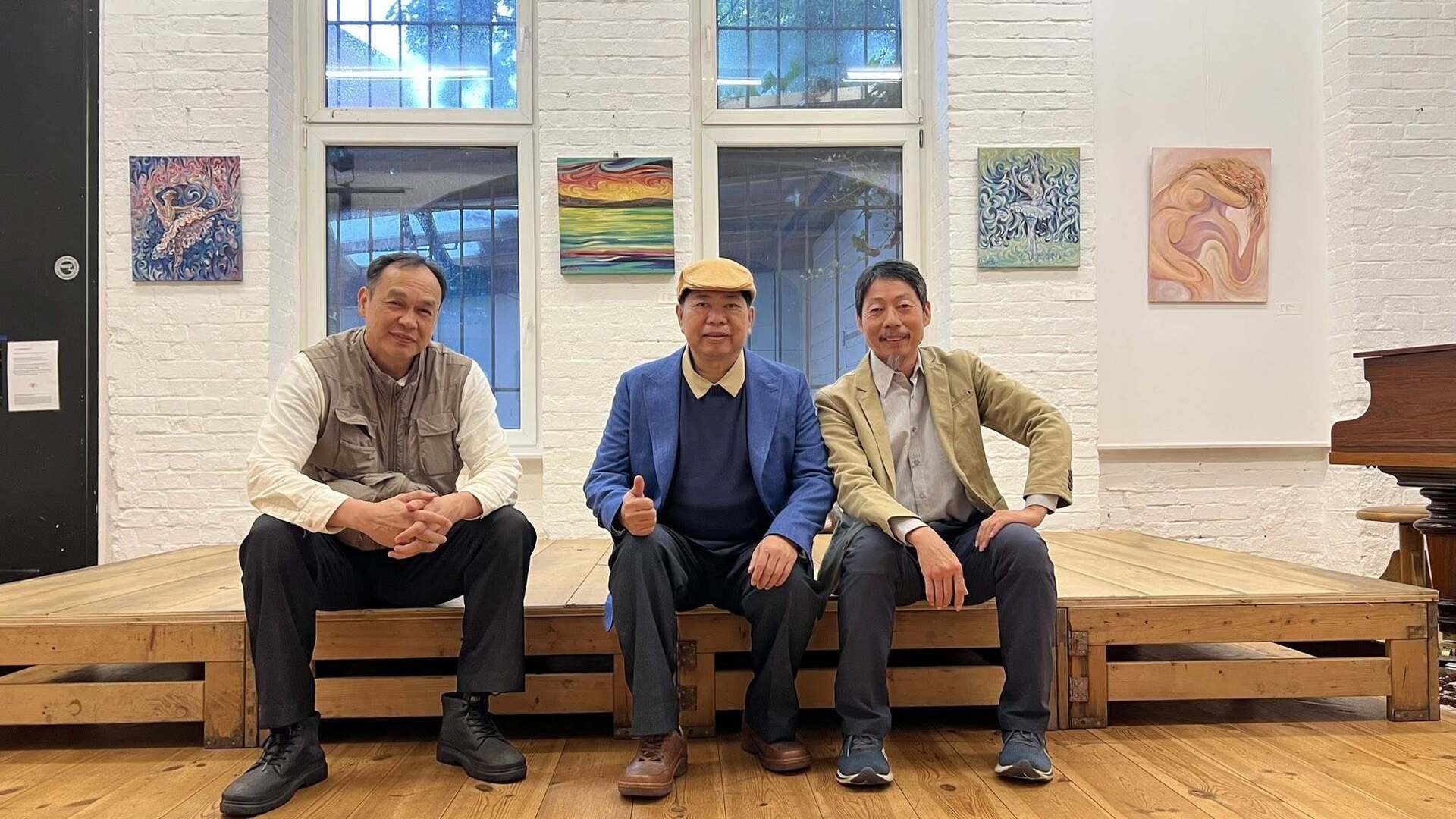 王以亮教授柏林展出獲肯定 西灣藝術實踐登上歐洲(點擊全頁檢視)圖片