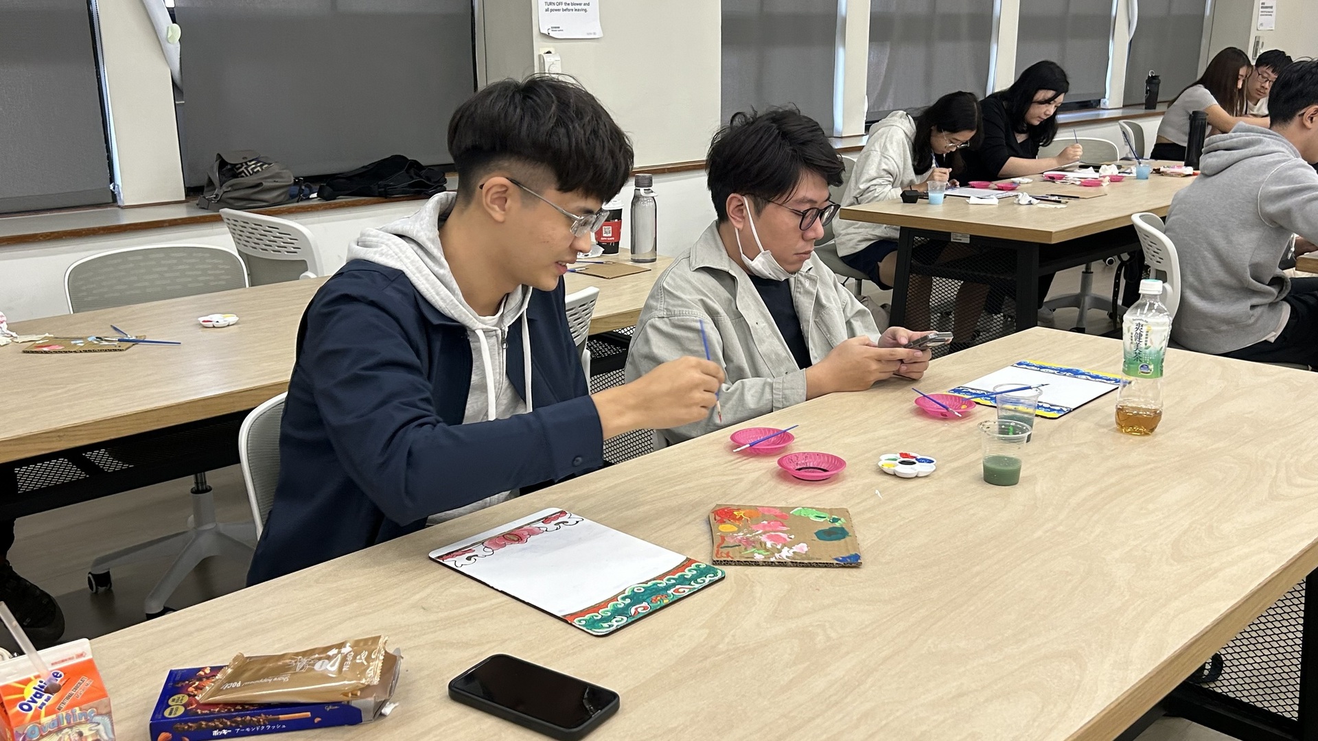 從廟宇到生活 中山大學微學分課程體驗傳統彩繪工藝(點擊全頁檢視)圖片