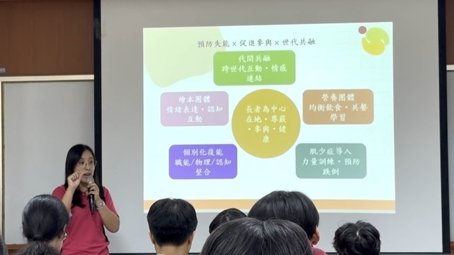 接軌長照3.0 服學課程攜手日照中心推動跨世代共融(點擊全頁檢視)圖片