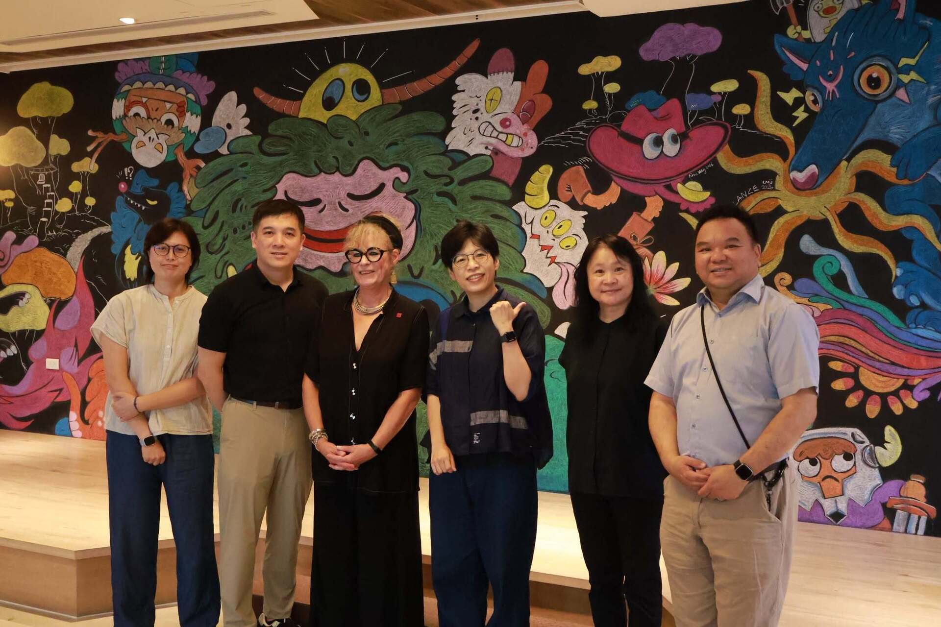 跨領域小怪獸揭幕典禮 人科系開啟跨域新篇章(點擊全頁檢視)圖片