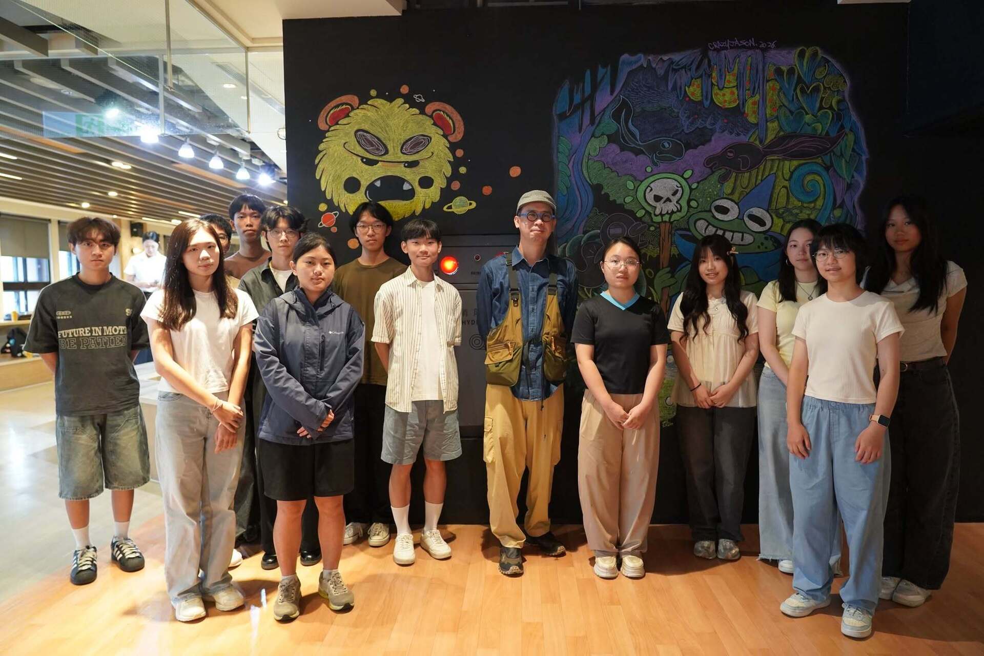 跨領域小怪獸揭幕典禮 人科系開啟跨域新篇章(點擊全頁檢視)圖片