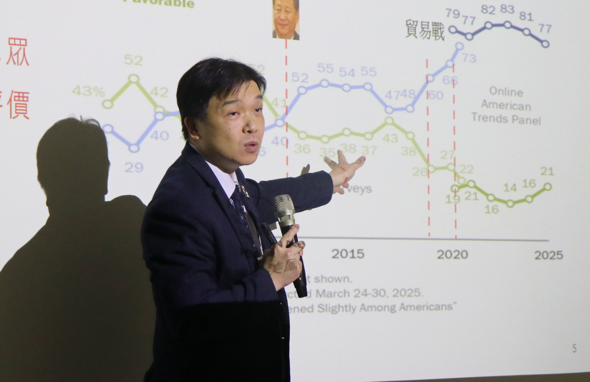 大陸委員會沈有忠副主任委員分享「兩岸關係與大陸政策」(點擊全頁檢視)圖片