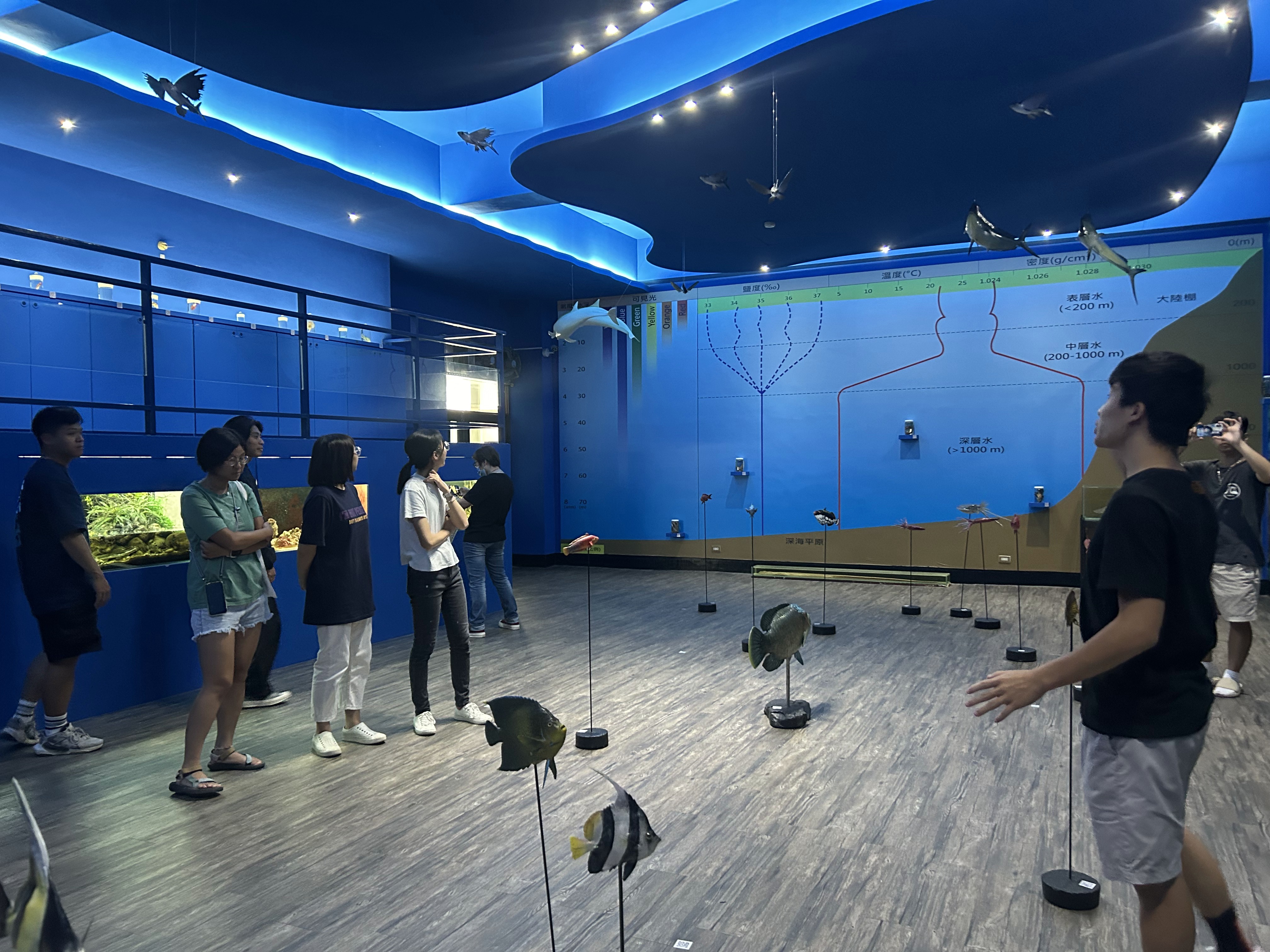 探索海洋奧秘　海院展館導覽推廣生態環保